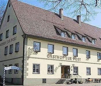 Hotel Gasthof Zur Post Wolfegg Exteriör bild